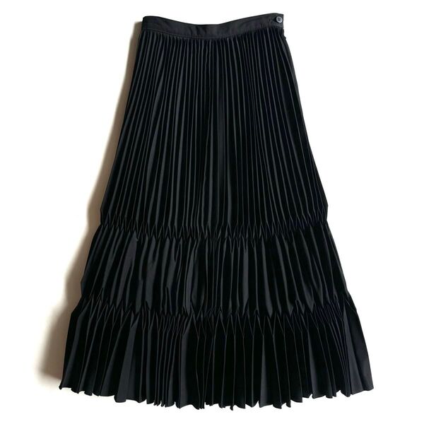 《美品》90's tricot COMME des GARCONS トリコ コムデギャルソン プリーツスカート マキシ丈 M