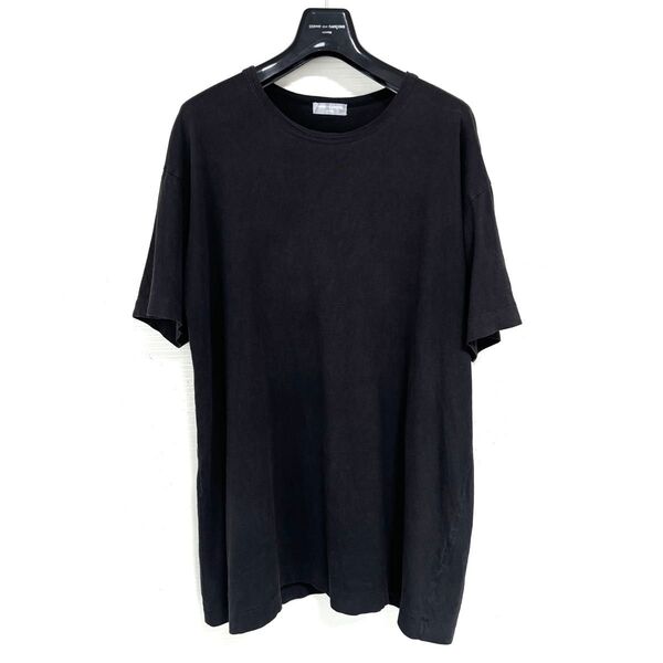 COMME des GARCONS HOMME コムデギャルソン オム 田中オム 銀タグ クルーネック Tシャツ 半袖 ブラック