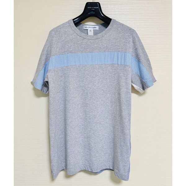 《美品》COMME des GARCONS SHIRT コムデギャルソン シャツ クレイジーパターン Tシャツ フランス製 M