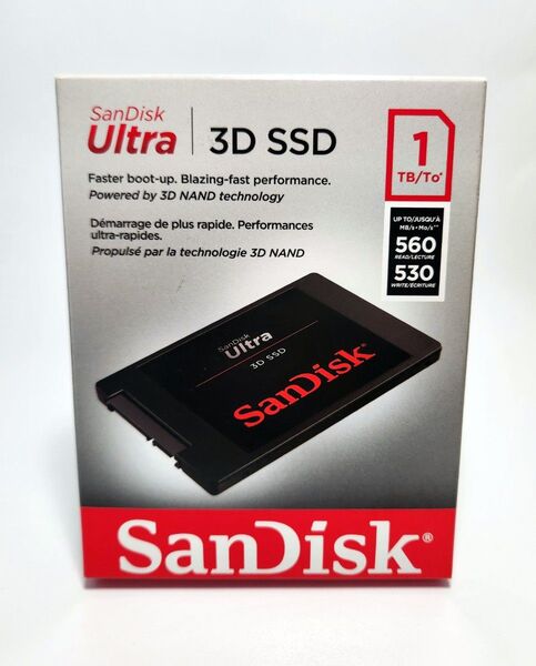 SanDisk サンディスク 内蔵2.5インチSSD 1TB/SDSSDH3-1T00 動作品