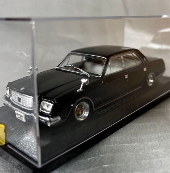 1/43 ミニカー トヨタ センチュリー 1967 ブラック 国産名車 ローダウンカスタム車 トヨタ最高峰 昭和 旧車