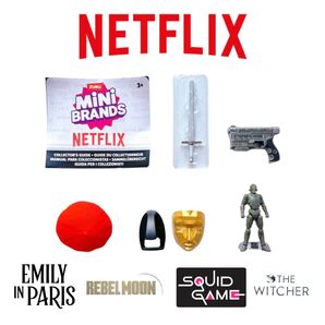 ミニブランズ Netflix ミニチュア5点セット 海外ドラマ ガチャ