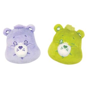 CareBearsフェイスマスコット2セット ガチャ ぬいぐるみ ケアベア