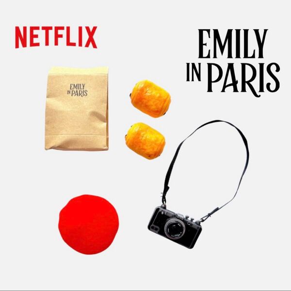 ミニブランズ Netflix 「エミリー、パリへ行く」 3点セット ミニチュア