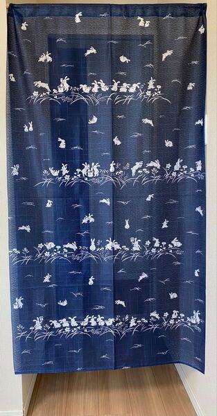のれん85×150cmうさぎ