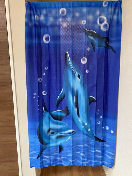 のれん85×150cm いるか