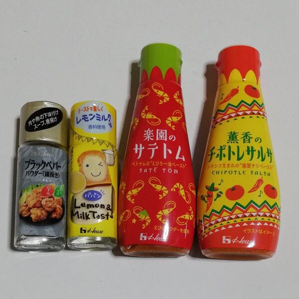 ハウス食品 パパン ブラックペパー 薫香のチポトレサルサ 楽園のサテトム
