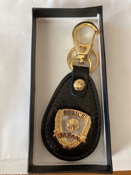 日本警察バッジデザイン キーホルダー