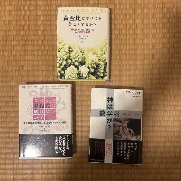 黄金比はすべてを美しくするか? なぜこの方程式は解けないか? 神は数学者か?