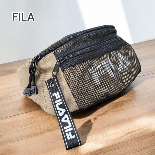 FILA フィラ ウエストバッグ メッシュ749080
