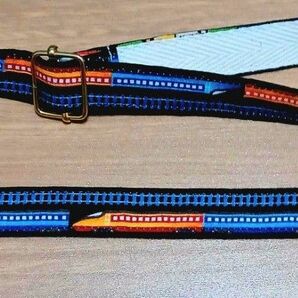 ショルダーベルト ストラップ 新幹線 電車柄