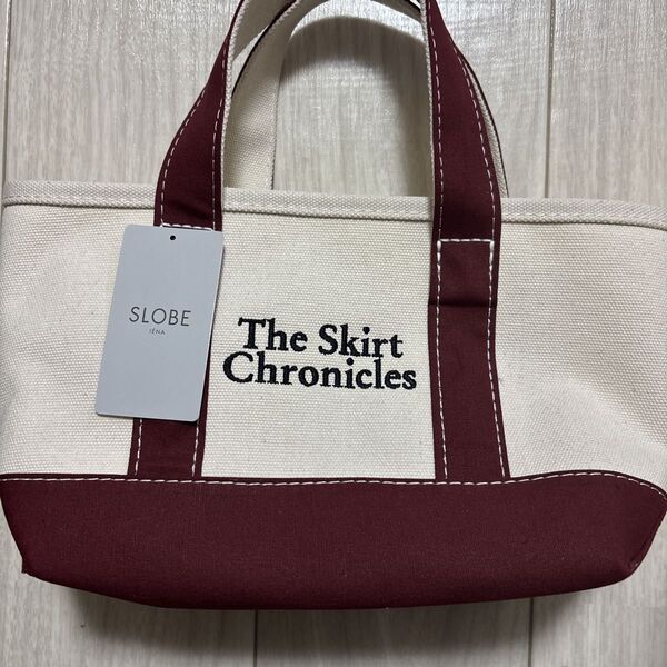 The Skirt Chronicles SLOBE別注 キャンバスミニトートバッグ