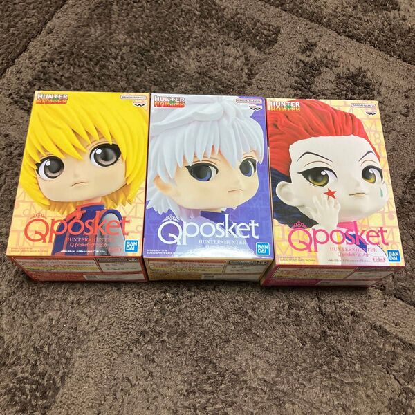 ハンターハンター キルア ヒソカ クラピカ フィギュア セット