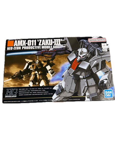 AMX-011 ザクIII (1/144スケール HGUC 014 機動戦士ガンダムZZ 0077166)