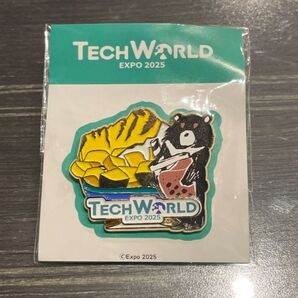EXPO2025 大阪関西万博 TECHWORLD 台湾 ピンバッジ 非売品