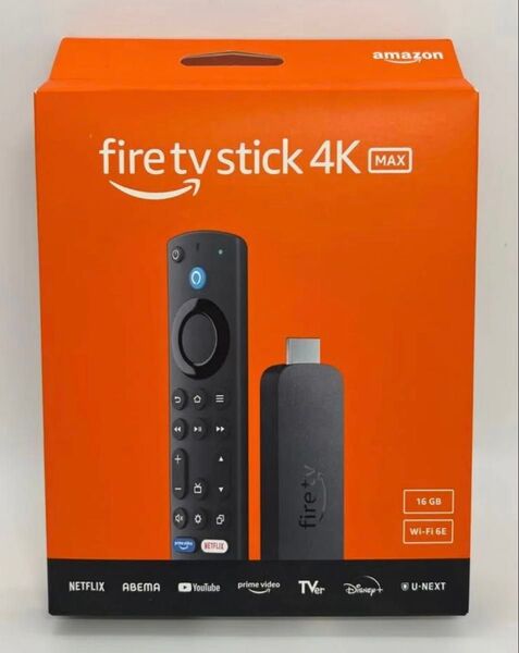 (新品)Amazon Fire TV Stick 4K Max 第2世代ストリーミングメディアプレイヤー B0BW37QY2V