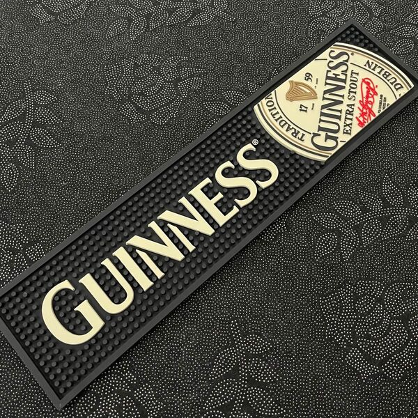 Guinness ギネス黒ビール バーマット 水切りマットアメリカン雑貨 キッチンマット バーカウンター グラスマット
