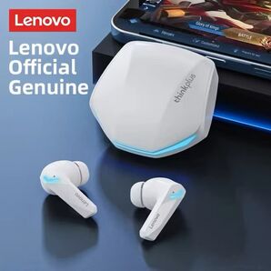 ☆リーズナブル/Lenovo/thinkplus (Gm2 Pro) ゲーミングイヤホン/BluetoothV5.3/HD通話/白
