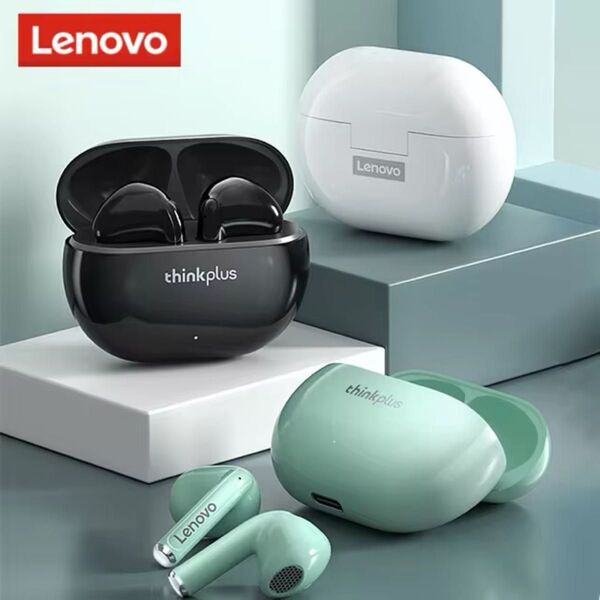 ☆リーズナブル/lenovo/thinkplus(XT93)ワイヤレスイヤホン/BluetoothV5.2/ブラック