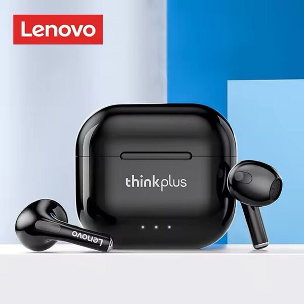 ☆リーズナブル/Lenovo/thinkplus (LP40 Ⅱ)ワイヤレスイヤホン/BluetoothV5.3/HD通話/黒