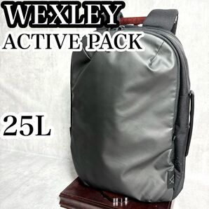 Wexley ウエクスレイ バックパック アクティブパック ブラック リュック PC タブレット パソコン 通勤 通学 多機能 黒