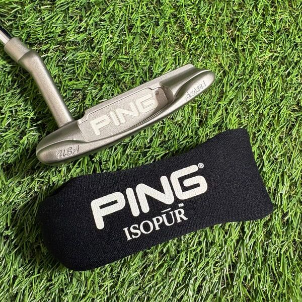 極美品 PING パター ANSER i アンサー ピン ヘッドカバー Karsten カーステン ISOPUR アイソピュア