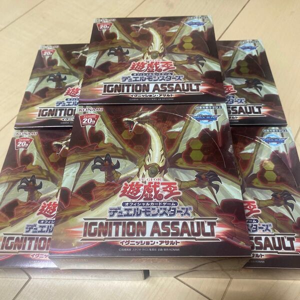 遊戯王OCG デュエルモンスターズ イグニッション・アサルト ボックス 6BOX