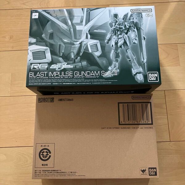 ロボット魂 GAT-X105 verANIME / RGブラストインパルスガンダム Spec II
