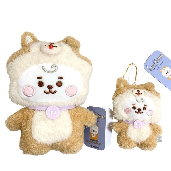 BTS BT21 渋谷 限定 ハチ公 たっとん ぬいぐるみ マスコット RJ
