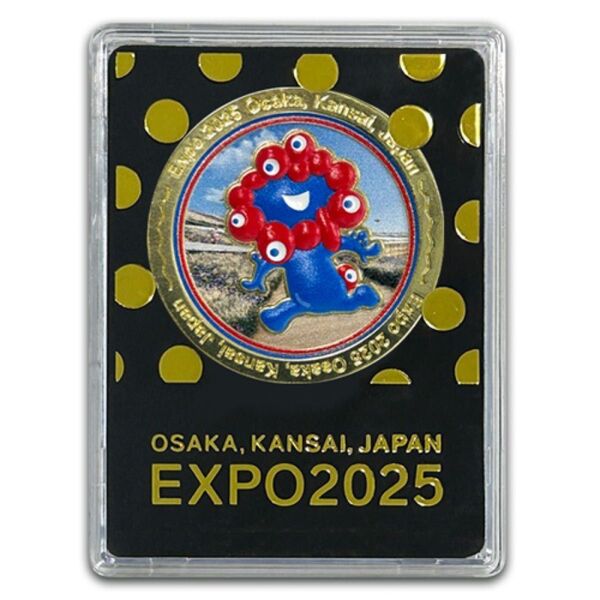 新品 EXPO 2025 3Dメダル 関西 日本 万博 ミャクミャク 記念コイン