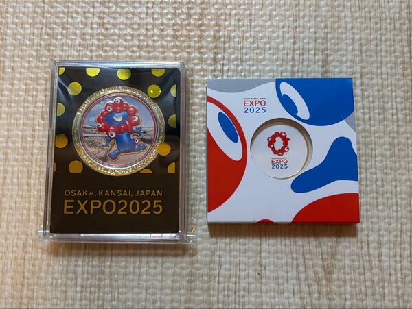新品 大阪万博 EXPO2025 フルカラー3Dメダル 、ロゴメダル 2点 公式ライセンス品 ミャクミャク記念コイン