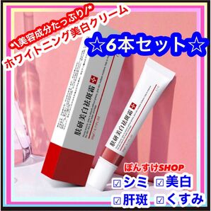 【新品】正規品EBUG 研美白斑霜 シミ・肝斑・そばかす 美白クリーム6本