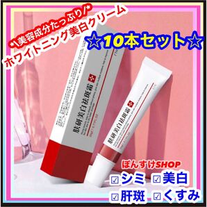 【新品】正規品EBUG 研美白斑霜 シミ・肝斑・そばかす 美白クリーム10本