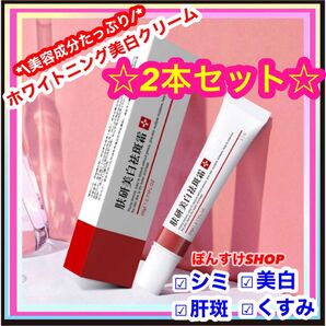 【新品】正規品EBUG 研美白斑霜 シミ・肝斑・そばかす 美白クリーム2本