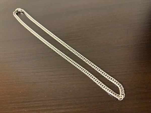 シルバー925 シルバーネックレス 喜平六面カット【刻印有り】