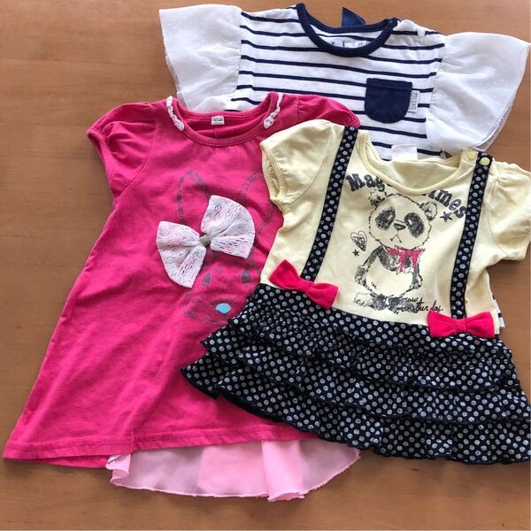 80cm90cm95cm Tシャツ 3枚セット