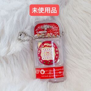 【未使用品】 たまごっち たまごっちプラス 祝ケータイかいツー おかしなたまごボーロっち 赤たま チャーム キーホルダー