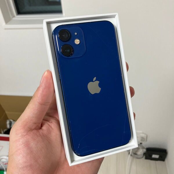 【ジャンク品】iPhone 12 mini 本体 水没歴あり 画面不良 箱あり Apple SIMフリー