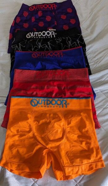 OUTDOOR ボクサーパンツ メンズ 5枚セット