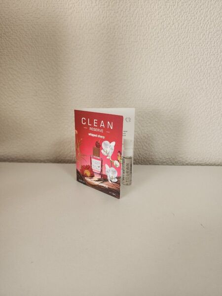 【新製品】CLEAN クリーン リザーブ ホイップドチェリー オードパルファム☆サンプル☆