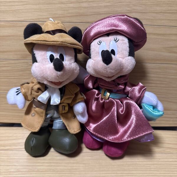 ミッキー ミニー ぬいぐるみバッジ ディズニーシー22周年 アメフロ