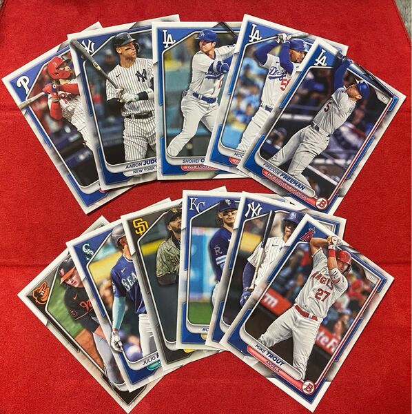 Topps 大谷翔平 +10枚セット フリーマン ベッツ ジャッジ ドジャース MLB