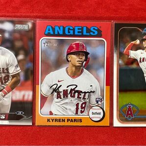 活躍中 Topps 2024 カイレンパリス Kyren Paris 3枚セット RC MLB