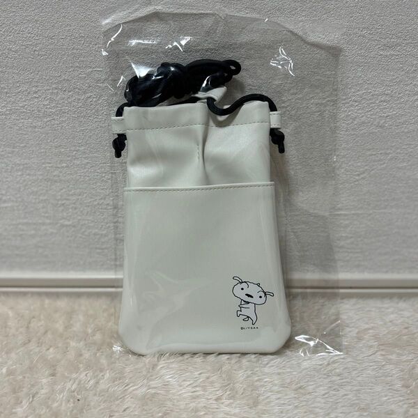 最安値! IIIIpocket イーポケット クレヨンしんちゃん ドンキ ショルダーポーチ シロ