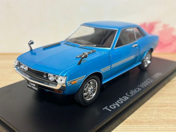送料無料 1/24 国産名車コレクション トヨタ セリカ 1600GT 旧車 ミニカー TOYOTA CELICA 1970