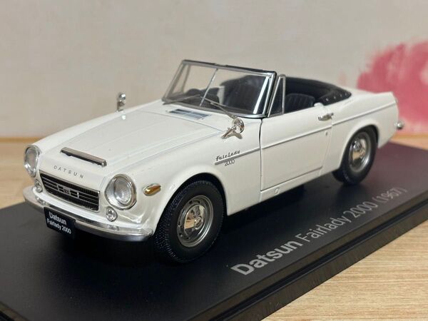 送料無料 1/24 国産名車コレクション ダットサン フェアレディ 2000 旧車 DATSUN FAIRLADY 1967
