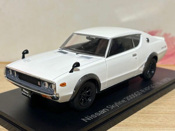 送料無料 1/24 国産名車コレクション 日産 スカイライン 2000GT-R KPGC110 ミニカー SKYLINE 1973