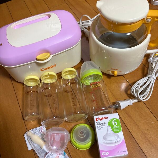 調乳じょーず、お尻拭きウォーマー、母乳実感、哺乳瓶etc
