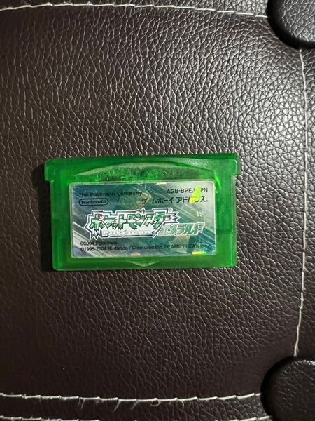 ポケットモンスター ゲームボーイアドバンス エメラルド GBA ソフトのみ ポケモン