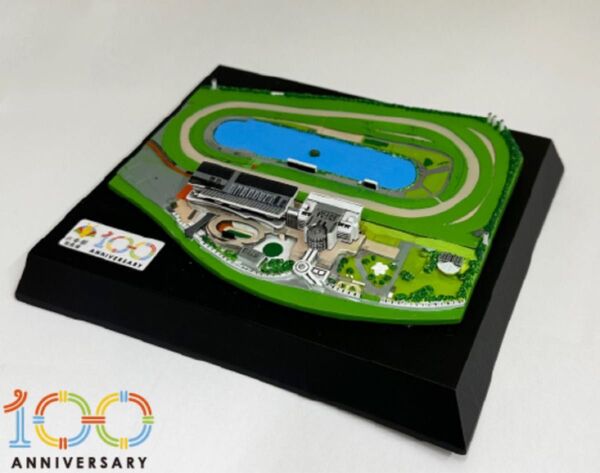 【新品未使用即購入可】京都競馬場100周年記念 ジオラマ
